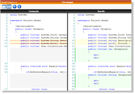 Text-file diff